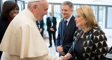 Susana Malcorra se reunió durante una hora con el Papa Francisco