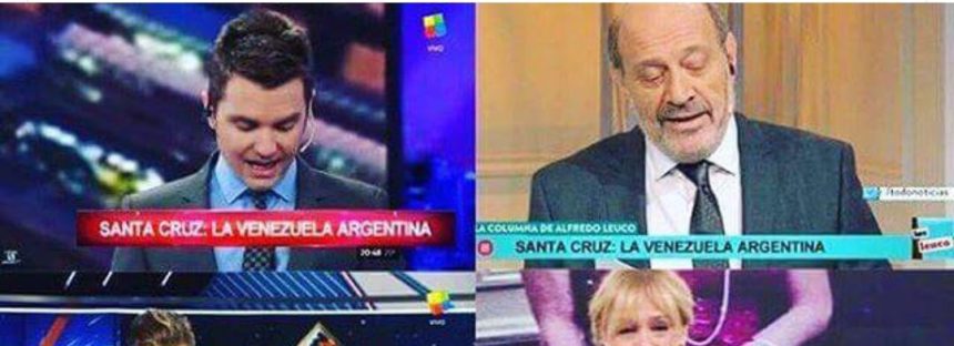 «Zocatruchos»: Denuncian que CFK modificó zócalos de TV para criticar a periodistas