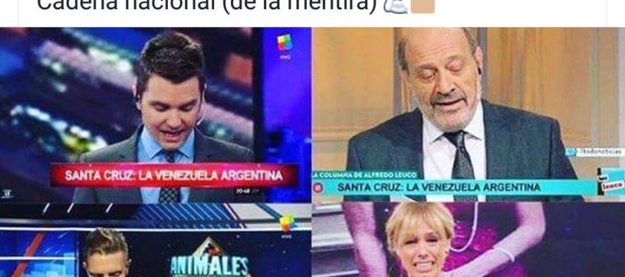 «Zocatruchos»: Denuncian que CFK modificó zócalos de TV para criticar a periodistas