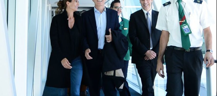 Mauricio Macri inicia hoy una gira comercial por Asia