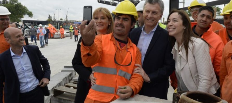 Macri compartió un acto con Magario y Vidal en la inauguración del Metrobus de La Matanza