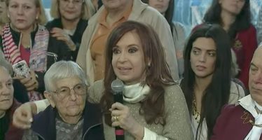 Cristina Kirchner: «Tenemos un presidente más de spot publicitario que de gestión»