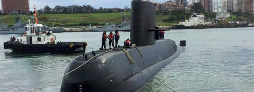 Desapareció un submarino de la Armada Argentina cerca de Puerto Madryn