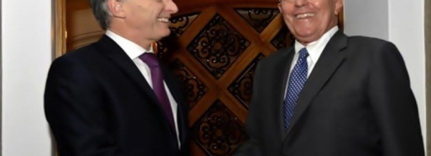 Mauricio Macri recibirá al presidente de Perú