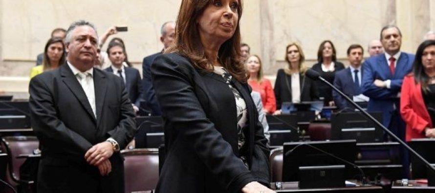 Cristina Kirchner integrará la comisión de presupuesto en el Senado
