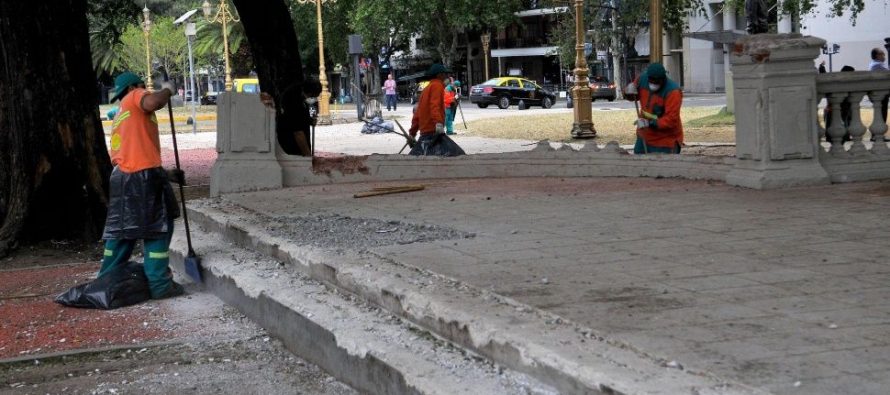 La Ciudad exige a organizaciones sociales que asuman el costo de la reparación de Plaza Congreso