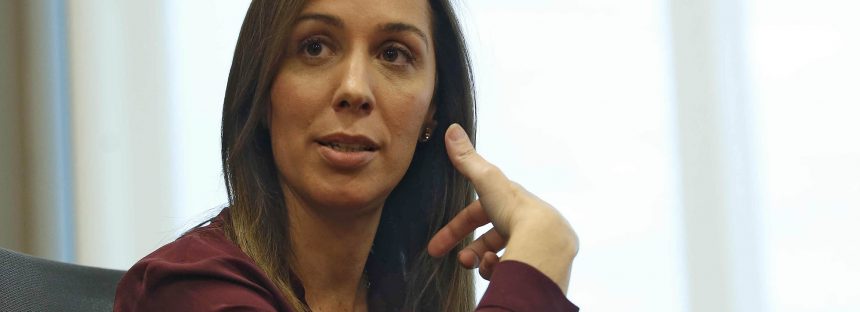 María Eugenia Vidal: “El roban pero hacen en la Argentina se terminó”