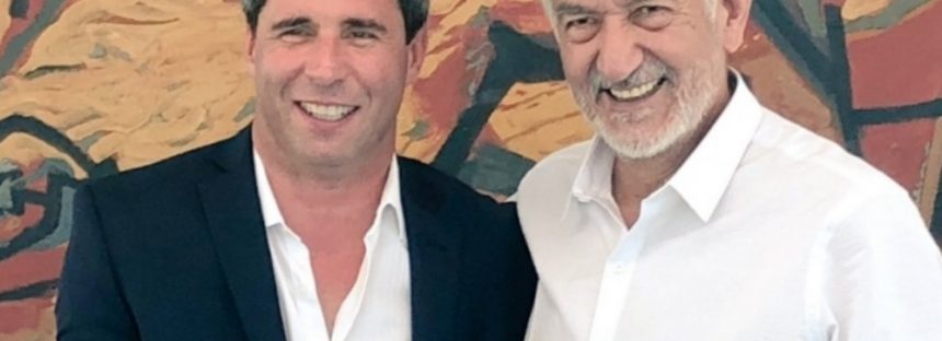 Uñac visitó San Luis para afianzar el «Nuevo Cuyo» con Rodríguez Saá