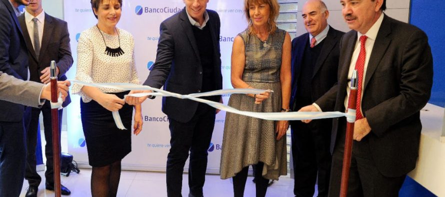 El Banco Ciudad continúa renovando sus sucursales