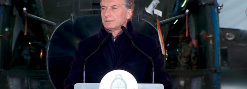 Macri destacó la importancia de las Fuerzas Armadas para la seguridad interior