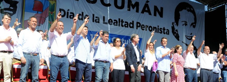 El peronismo celebró el Día de la Lealtad con la vista en el 2019