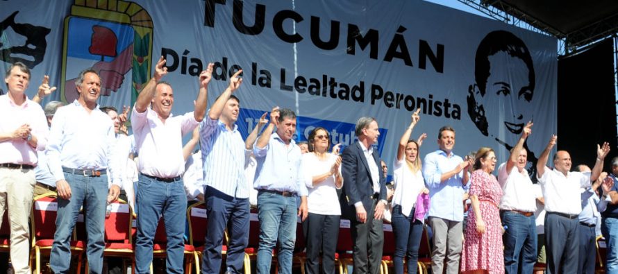 El peronismo celebró el Día de la Lealtad con la vista en el 2019