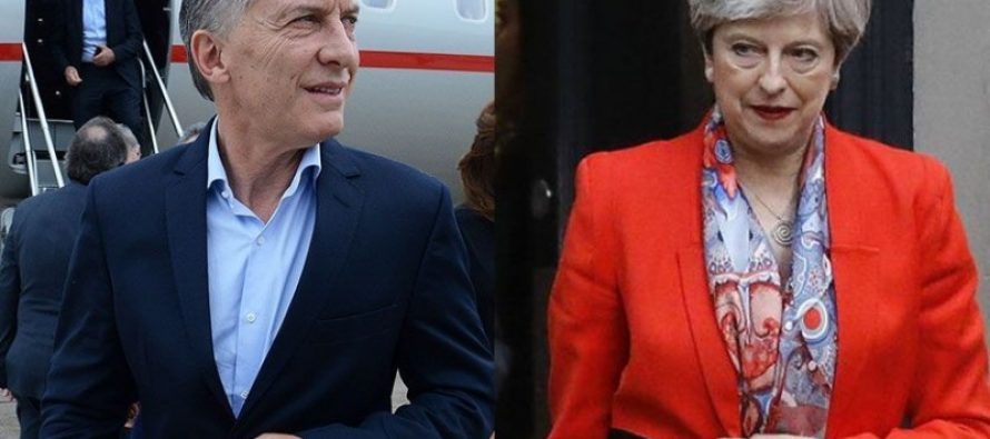 Mauricio Macri se reunirá con Theresa May en Costa Salguero