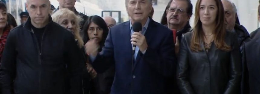 Contundente mensaje de Macri tras inaugurar el Paseo del Bajo: “Este pavimento no es relato, es real”