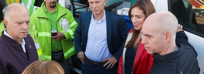 Macri se mostró con Vidal y Larreta en el Día del Trabajador