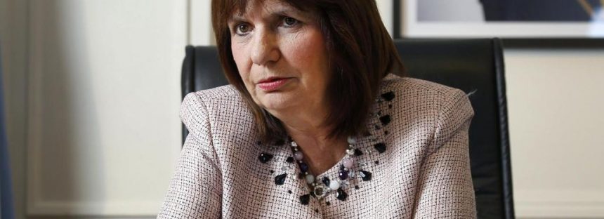 Patricia Bullrich, sobre los mensajes de los pilotos: “Es propaganda fuera de lugar”