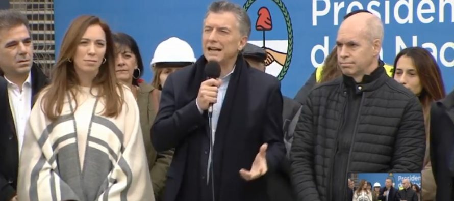 En la inauguración del Viaducto San Martín, Mauricio Macri disparó contra la corrupción