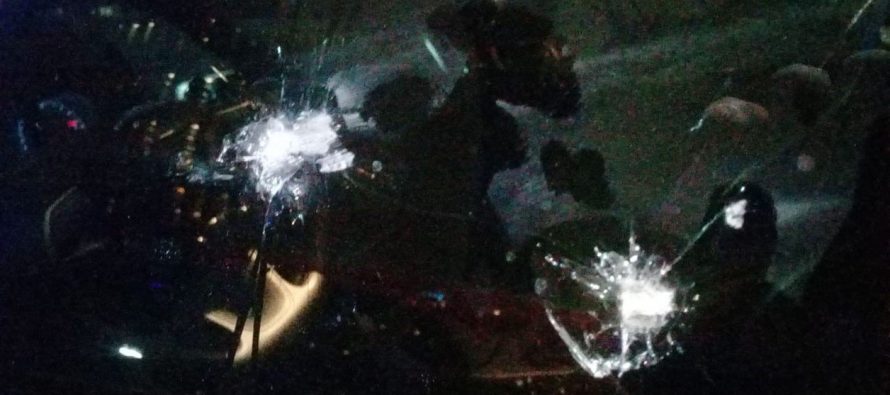 José Luis Espert sufrió un violento ataque a la camioneta en la que se trasladaba