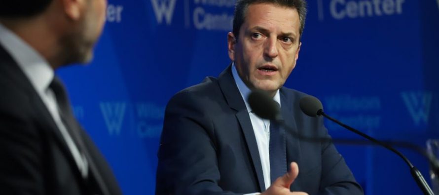 Sergio Massa en Estados Unidos: “Tengo confianza en el liderazgo de Alberto Fernández”