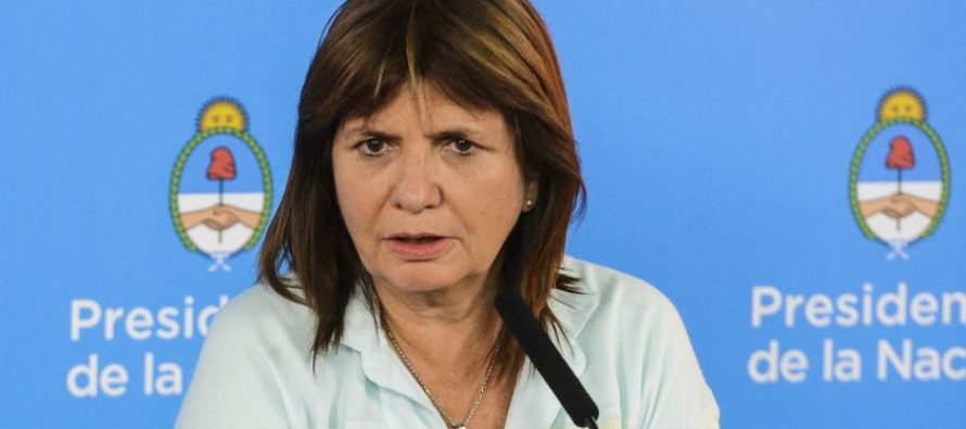 Bullrich: “Kicillof busca convertir a la provincia de Buenos Aires en zona liberada»