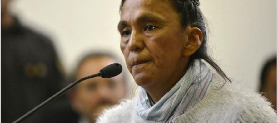 Para Milagro Sala, el Gobierno de Alberto Fernández debe “recuperar la Justicia y acabar con las persecuciones”