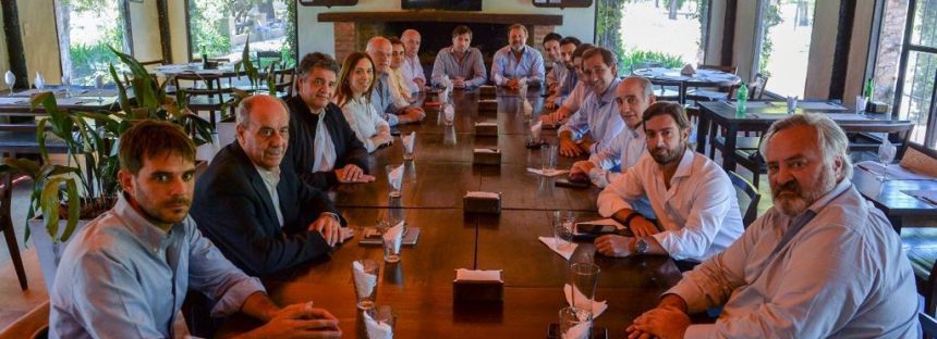 María Eugenia Vidal encabezó la Mesa Política de Juntos por el Cambio en La Plata