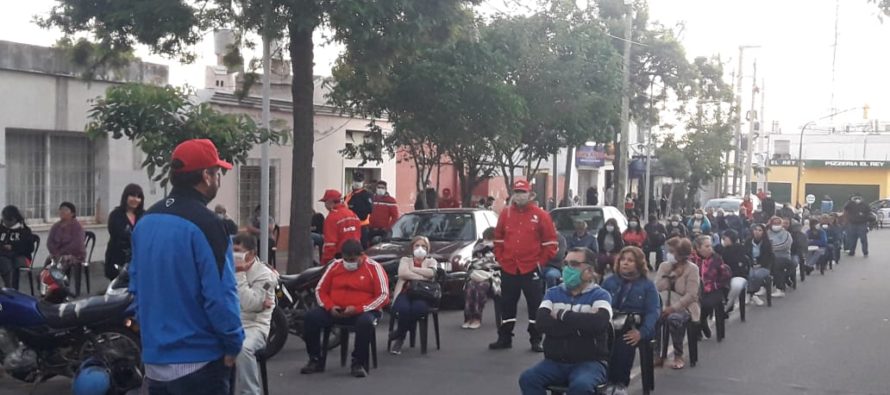 Los bancos trabajaron más ordenadamente en la atención a los jubilados