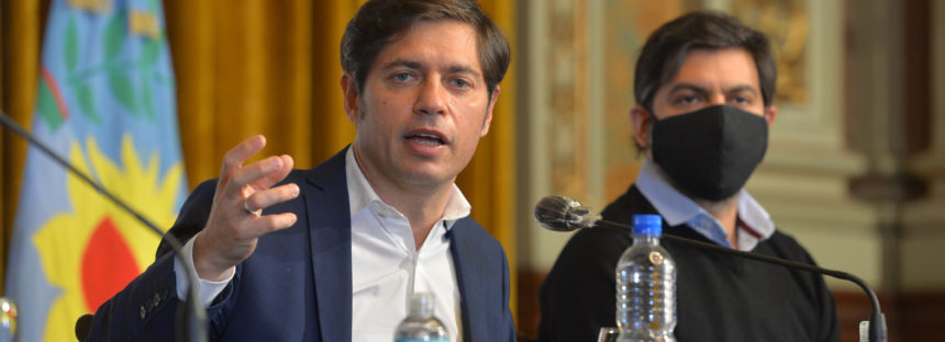 Axel Kicillof: “Proponemos 15 días de una movilidad lo mas restringida que podamos»