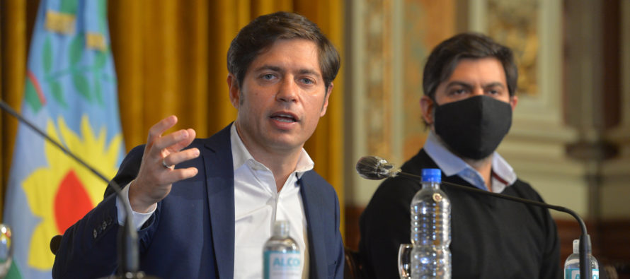 Axel Kicillof: “Proponemos 15 días de una movilidad lo mas restringida que podamos»