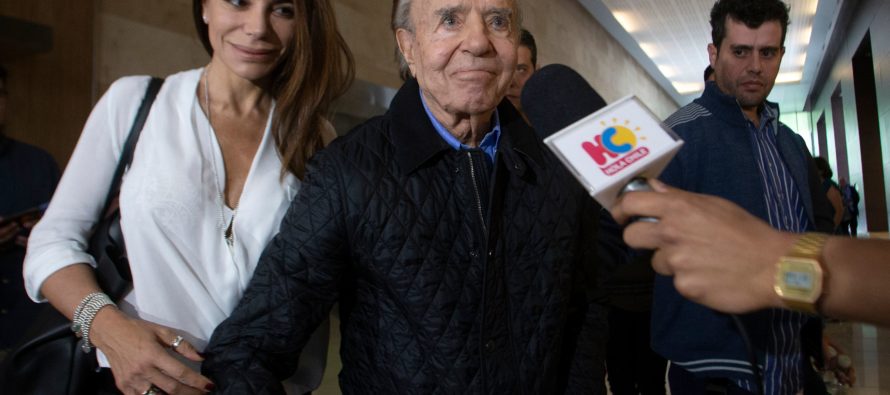 Menem continúa internado: «Recen por mi papá», suplicó Zulemita