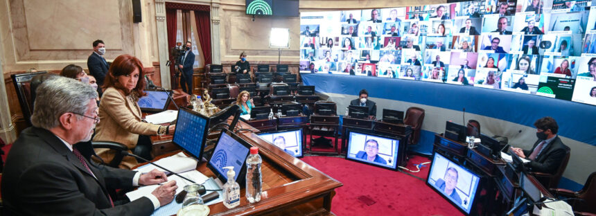 Sube la tensión en el Senado: la oposición impugnó las sesiones virtuales y Cristina salió al cruce
