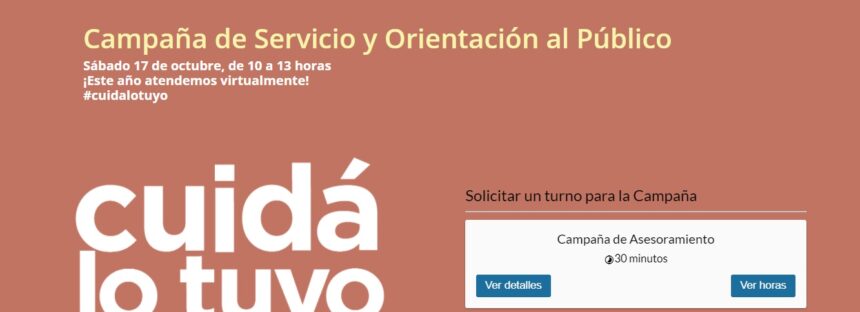 Escribanos de la Ciudad celebran los 10 años de “Cuidá lo tuyo” con consultas virtuales