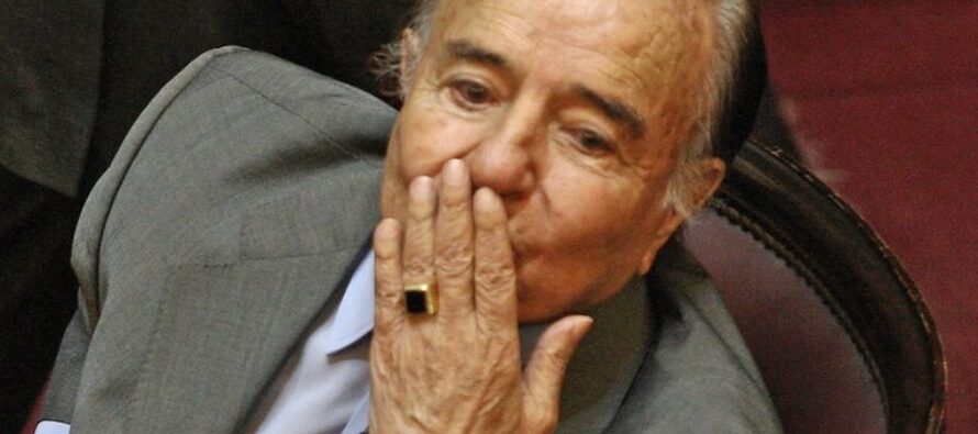 Investigan el robo del histórico anillo que Menem usó durante su presidencia