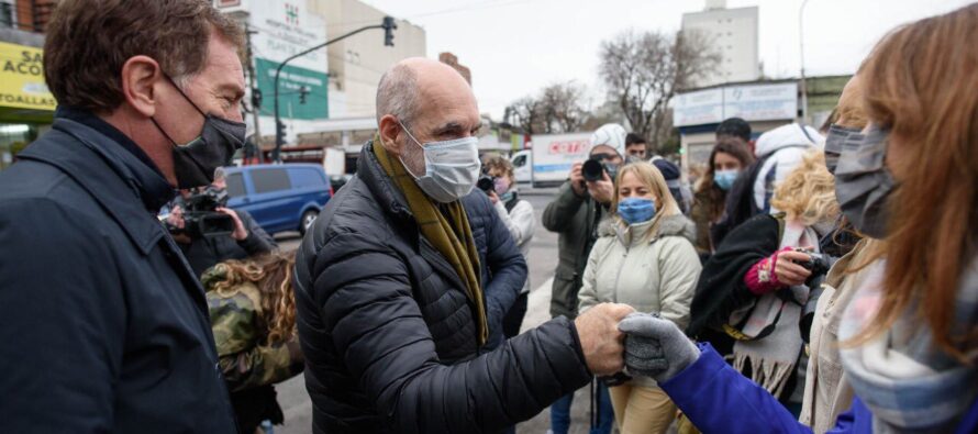 En plena campaña, Santilli afirmó que las pymes «están asfixiadas con tantos impuestos»