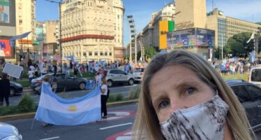 Para Hotton, en la Argentina se comienza a ver «una rebelión de la pobreza»