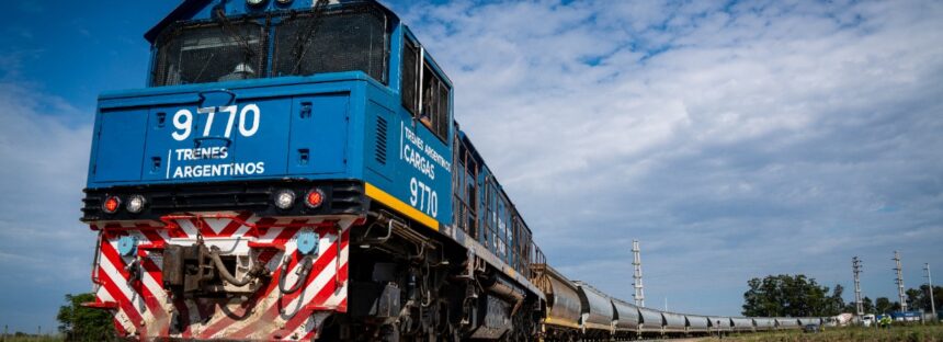 Trenes Argentinos Cargas alcanza récord histórico de traslado de mercadería en 2021