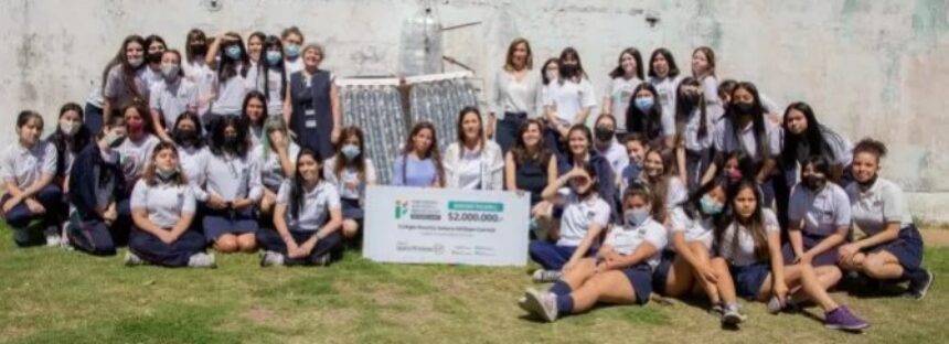 Proyecto de un colegio sobre acceso al agua caliente, gana 2 millones de pesos