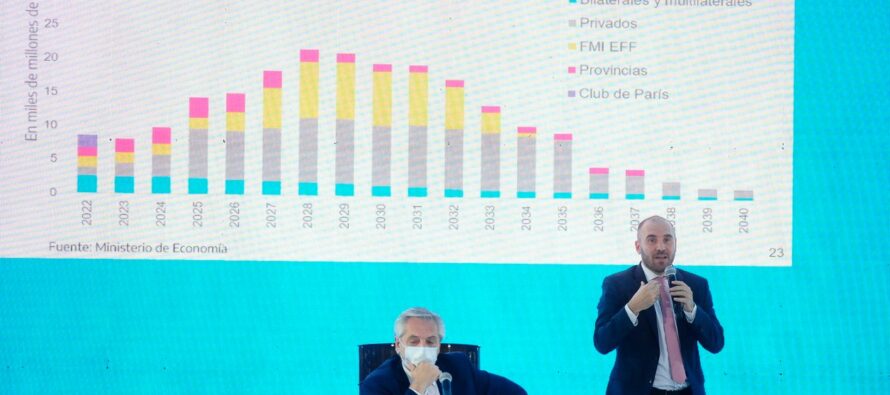 Alberto Fernández y Martín Guzmán expusieron antes los gobernadores sobre la negociación con el FMI