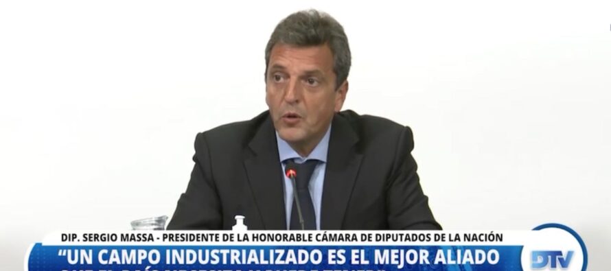 Massa: “Un agro industrializado es el mejor aliado que argentina puede tener para los próximos años”