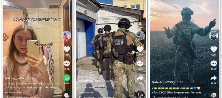El conflicto entre Rusia y Ucrania es una guerra que se juega en las redes sociales