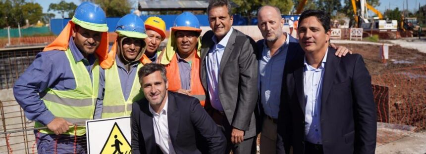 En medio de las internas oficialistas, Insaurralde y Massa se mostraron juntos en Pilar
