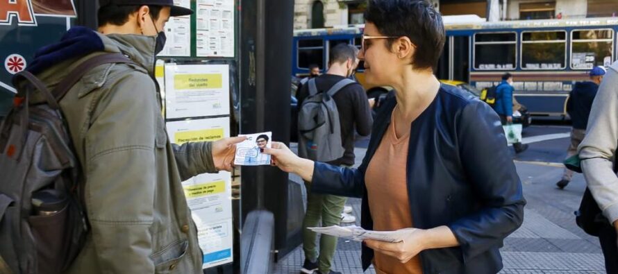 Marziotta recorrió la Ciudad con su propuesta de Ley de Alquileres: «Que los inquilinos no sean usados»