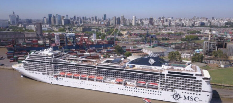 La próxima temporada de cruceros en la Argentina tendrá un estimado de 700 mil turistas