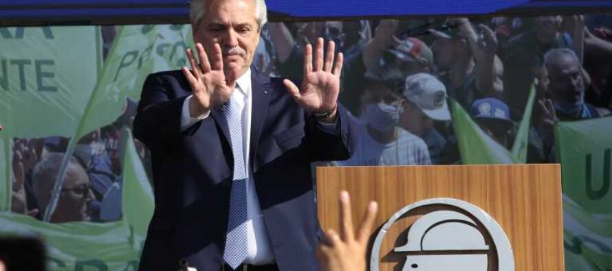 Alberto F. afirmó que la verdadera discusión en el oficialismo «es con quienes quieren quitar derechos»