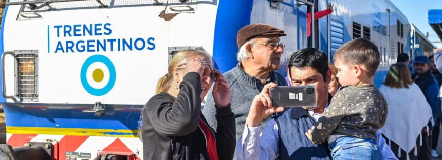 Luego de 30 años, el tren de pasajeros volvió a San Luis