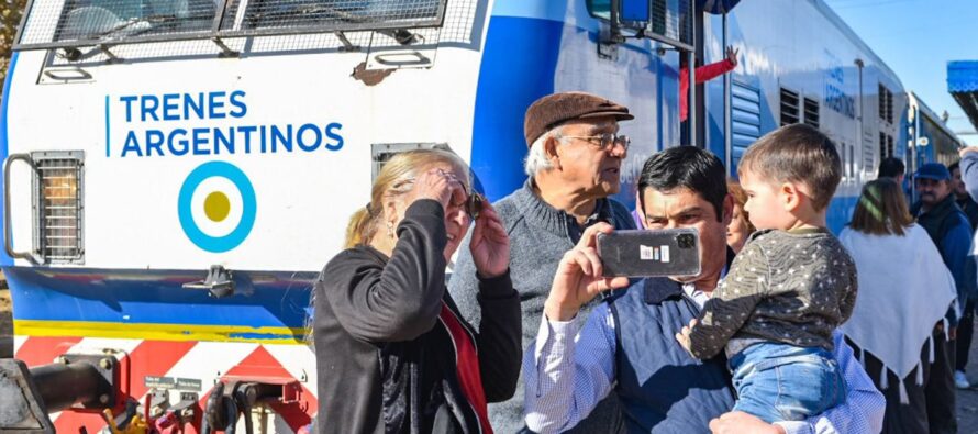 Luego de 30 años, el tren de pasajeros volvió a San Luis