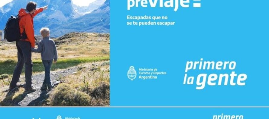 Con blooper de por medio, la tercera edición del programa Previaje se puso en marcha