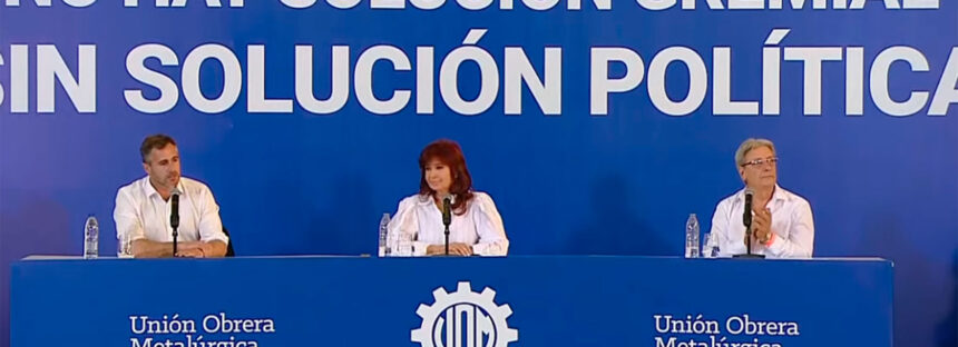 CFK se refirió al intento de magnicidio, cruzó a la oposición e instó a avanzar en una «recuperación del salario»