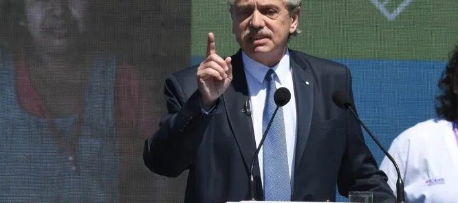 Alberto Fernández: «No voy a permitir que quienes han puesto de rodillas al país vuelvan a hacerse cargo»