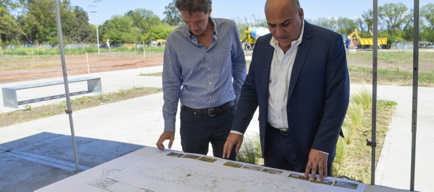 Provincia de Buenos Aires: Manzur recorrió diversas obras y afirmó que «es el país que queremos»